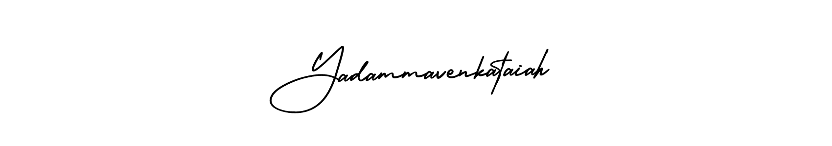 Create a beautiful signature design for name Yadammavenkataiah. With this signature (AmerikaSignatureDemo-Regular) fonts, you can make a handwritten signature for free. Yadammavenkataiah signature style 3 images and pictures png