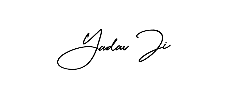 How to make Yadav Ji signature? AmerikaSignatureDemo-Regular is a professional autograph style. Create handwritten signature for Yadav Ji name. Yadav Ji signature style 3 images and pictures png