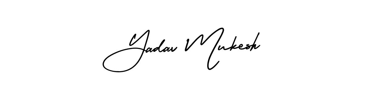 Once you've used our free online signature maker to create your best signature AmerikaSignatureDemo-Regular style, it's time to enjoy all of the benefits that Yadav Mukesh name signing documents. Yadav Mukesh signature style 3 images and pictures png
