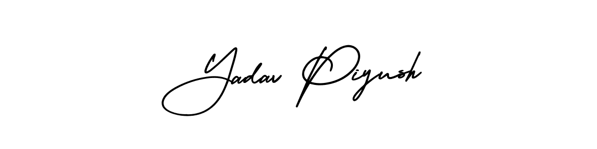 Best and Professional Signature Style for Yadav Piyush. AmerikaSignatureDemo-Regular Best Signature Style Collection. Yadav Piyush signature style 3 images and pictures png