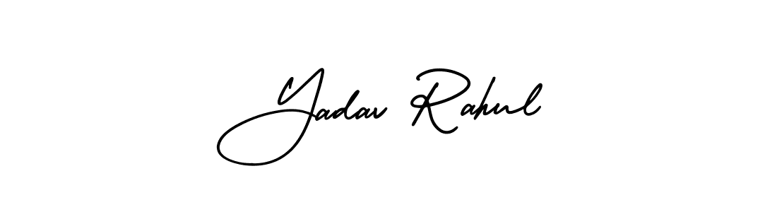 Check out images of Autograph of Yadav Rahul name. Actor Yadav Rahul Signature Style. AmerikaSignatureDemo-Regular is a professional sign style online. Yadav Rahul signature style 3 images and pictures png