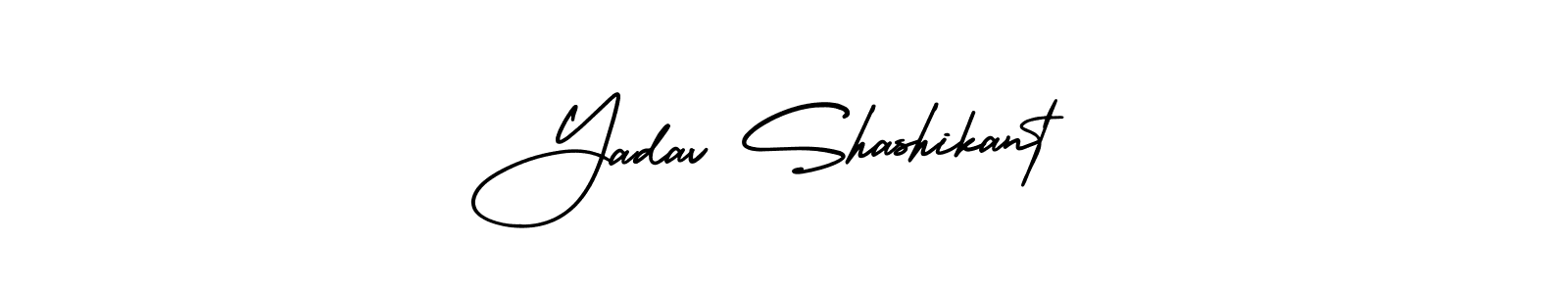 Make a short Yadav Shashikant signature style. Manage your documents anywhere anytime using AmerikaSignatureDemo-Regular. Create and add eSignatures, submit forms, share and send files easily. Yadav Shashikant signature style 3 images and pictures png