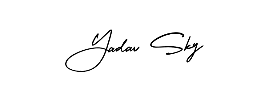 See photos of Yadav Sky official signature by Spectra . Check more albums & portfolios. Read reviews & check more about AmerikaSignatureDemo-Regular font. Yadav Sky signature style 3 images and pictures png