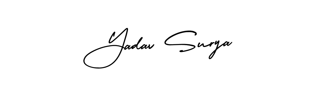 Also we have Yadav Surya name is the best signature style. Create professional handwritten signature collection using AmerikaSignatureDemo-Regular autograph style. Yadav Surya signature style 3 images and pictures png
