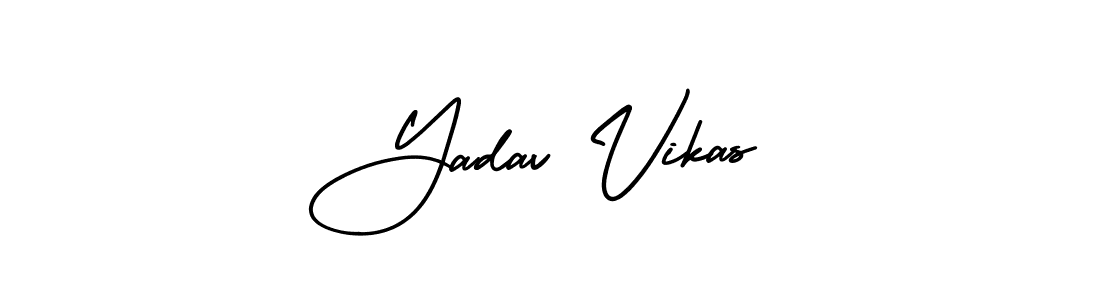 Best and Professional Signature Style for Yadav Vikas. AmerikaSignatureDemo-Regular Best Signature Style Collection. Yadav Vikas signature style 3 images and pictures png