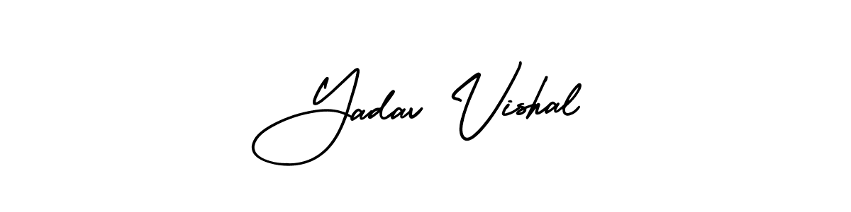 Also we have Yadav Vishal name is the best signature style. Create professional handwritten signature collection using AmerikaSignatureDemo-Regular autograph style. Yadav Vishal signature style 3 images and pictures png