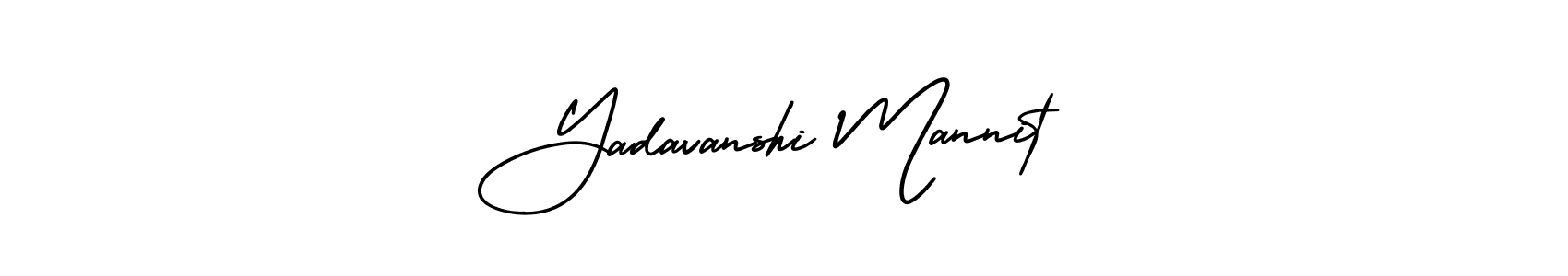 Also You can easily find your signature by using the search form. We will create Yadavanshi Mannit name handwritten signature images for you free of cost using AmerikaSignatureDemo-Regular sign style. Yadavanshi Mannit signature style 3 images and pictures png