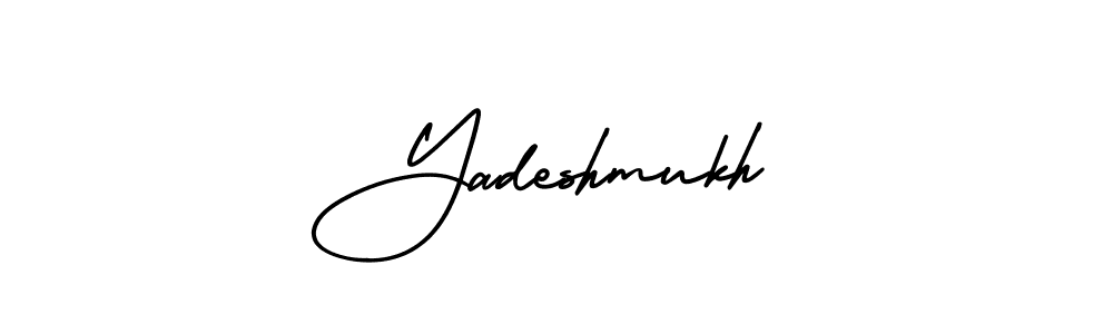 How to Draw Yadeshmukh signature style? AmerikaSignatureDemo-Regular is a latest design signature styles for name Yadeshmukh. Yadeshmukh signature style 3 images and pictures png