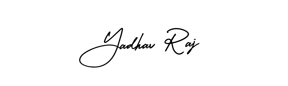 Use a signature maker to create a handwritten signature online. With this signature software, you can design (AmerikaSignatureDemo-Regular) your own signature for name Yadhav Raj. Yadhav Raj signature style 3 images and pictures png