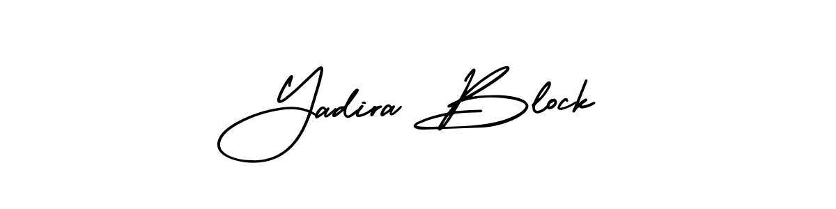 You can use this online signature creator to create a handwritten signature for the name Yadira Block. This is the best online autograph maker. Yadira Block signature style 3 images and pictures png