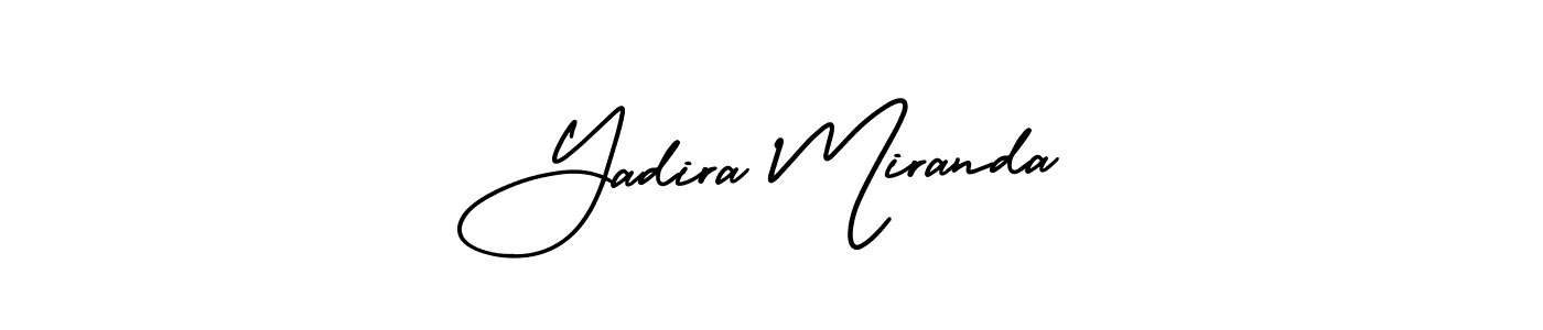 Once you've used our free online signature maker to create your best signature AmerikaSignatureDemo-Regular style, it's time to enjoy all of the benefits that Yadira Miranda name signing documents. Yadira Miranda signature style 3 images and pictures png