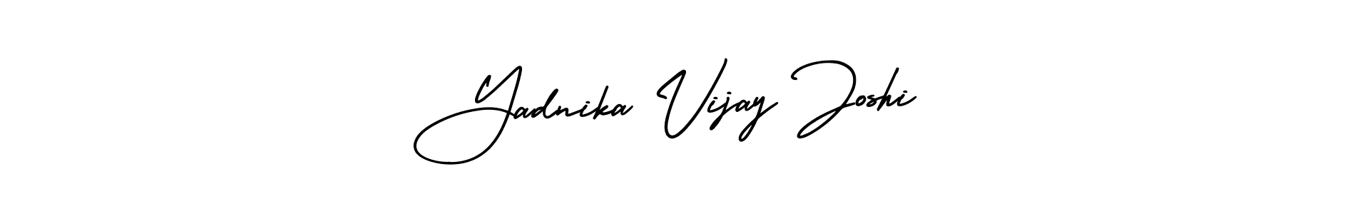 Design your own signature with our free online signature maker. With this signature software, you can create a handwritten (AmerikaSignatureDemo-Regular) signature for name Yadnika Vijay Joshi. Yadnika Vijay Joshi signature style 3 images and pictures png