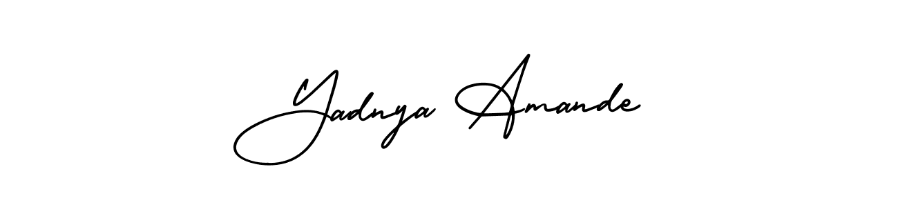 Also we have Yadnya Amande name is the best signature style. Create professional handwritten signature collection using AmerikaSignatureDemo-Regular autograph style. Yadnya Amande signature style 3 images and pictures png