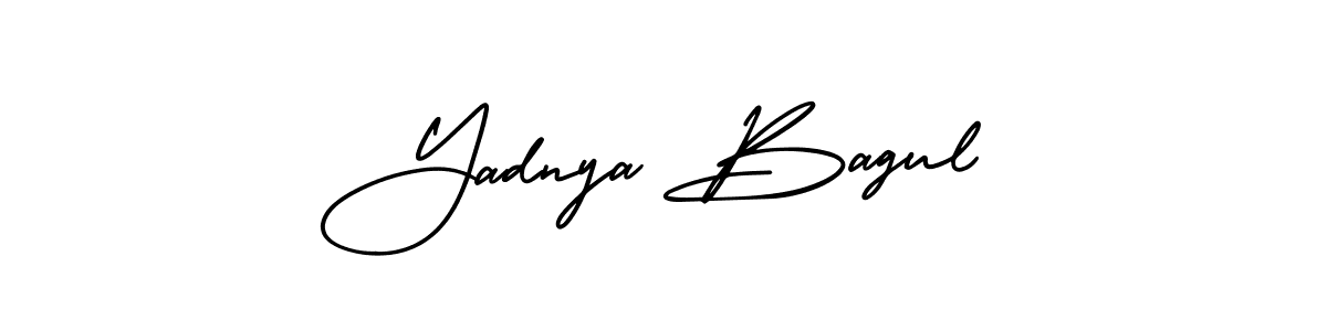 if you are searching for the best signature style for your name Yadnya Bagul. so please give up your signature search. here we have designed multiple signature styles  using AmerikaSignatureDemo-Regular. Yadnya Bagul signature style 3 images and pictures png