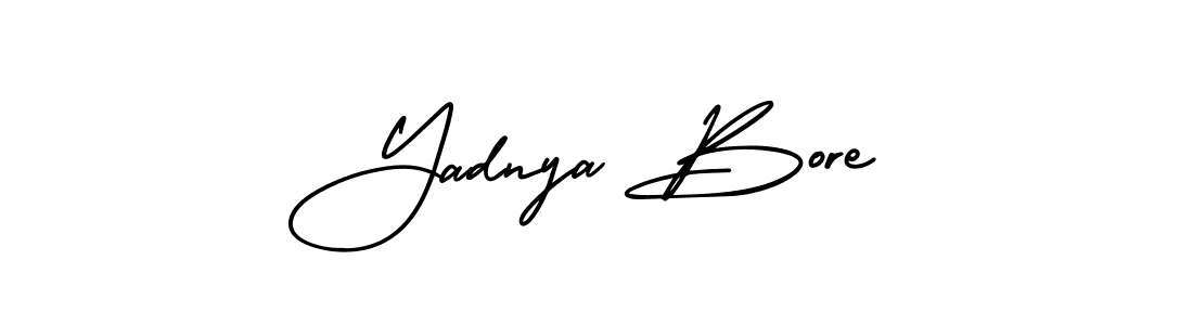 if you are searching for the best signature style for your name Yadnya Bore. so please give up your signature search. here we have designed multiple signature styles  using AmerikaSignatureDemo-Regular. Yadnya Bore signature style 3 images and pictures png