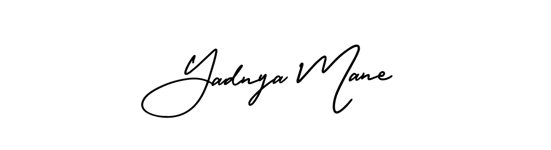 Use a signature maker to create a handwritten signature online. With this signature software, you can design (AmerikaSignatureDemo-Regular) your own signature for name Yadnya Mane. Yadnya Mane signature style 3 images and pictures png