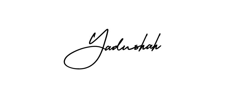 Check out images of Autograph of Yadushah name. Actor Yadushah Signature Style. AmerikaSignatureDemo-Regular is a professional sign style online. Yadushah signature style 3 images and pictures png
