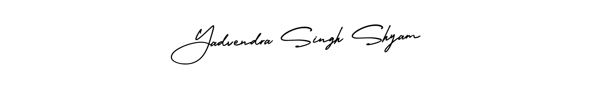 It looks lik you need a new signature style for name Yadvendra Singh Shyam. Design unique handwritten (AmerikaSignatureDemo-Regular) signature with our free signature maker in just a few clicks. Yadvendra Singh Shyam signature style 3 images and pictures png