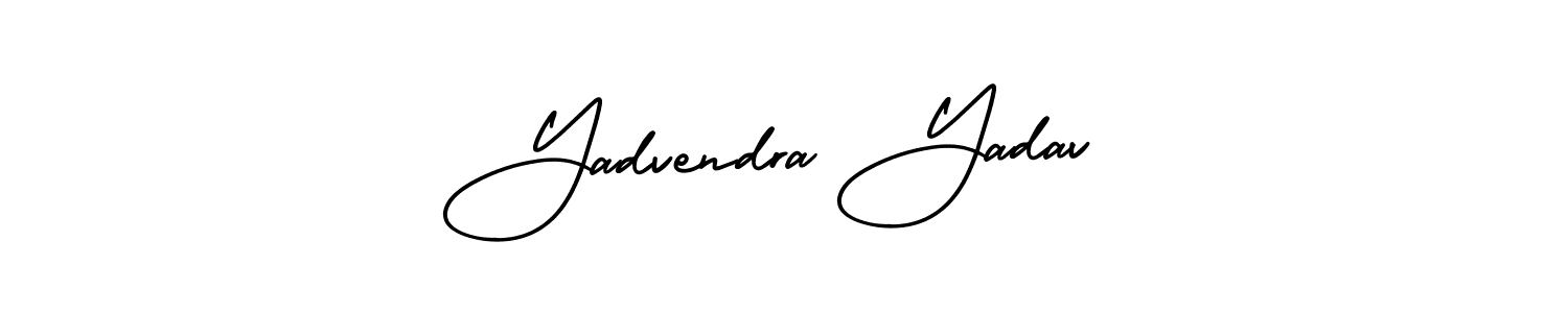 Similarly AmerikaSignatureDemo-Regular is the best handwritten signature design. Signature creator online .You can use it as an online autograph creator for name Yadvendra Yadav. Yadvendra Yadav signature style 3 images and pictures png