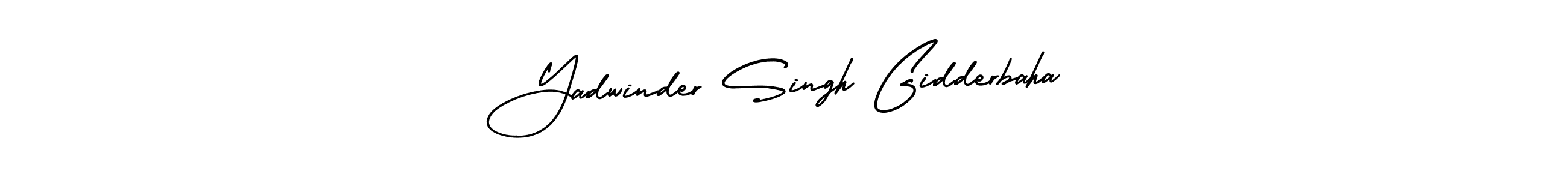 if you are searching for the best signature style for your name Yadwinder Singh Gidderbaha. so please give up your signature search. here we have designed multiple signature styles  using AmerikaSignatureDemo-Regular. Yadwinder Singh Gidderbaha signature style 3 images and pictures png