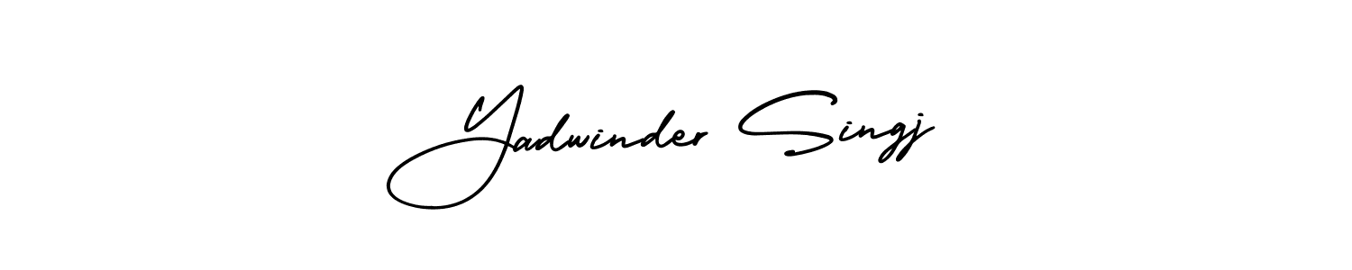 Best and Professional Signature Style for Yadwinder Singj. AmerikaSignatureDemo-Regular Best Signature Style Collection. Yadwinder Singj signature style 3 images and pictures png