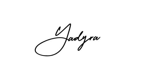Here are the top 10 professional signature styles for the name Yadyra. These are the best autograph styles you can use for your name. Yadyra signature style 3 images and pictures png