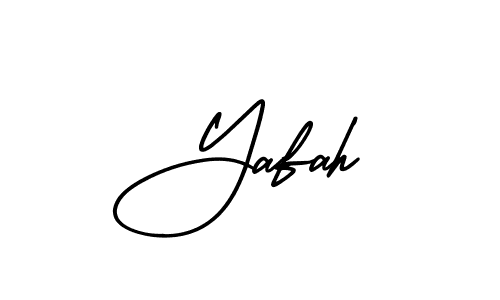 Also You can easily find your signature by using the search form. We will create Yafah name handwritten signature images for you free of cost using AmerikaSignatureDemo-Regular sign style. Yafah signature style 3 images and pictures png