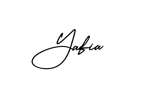 if you are searching for the best signature style for your name Yafia. so please give up your signature search. here we have designed multiple signature styles  using AmerikaSignatureDemo-Regular. Yafia signature style 3 images and pictures png