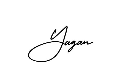 Similarly AmerikaSignatureDemo-Regular is the best handwritten signature design. Signature creator online .You can use it as an online autograph creator for name Yagan. Yagan signature style 3 images and pictures png