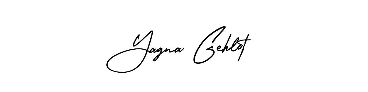 Make a short Yagna Gehlot signature style. Manage your documents anywhere anytime using AmerikaSignatureDemo-Regular. Create and add eSignatures, submit forms, share and send files easily. Yagna Gehlot signature style 3 images and pictures png