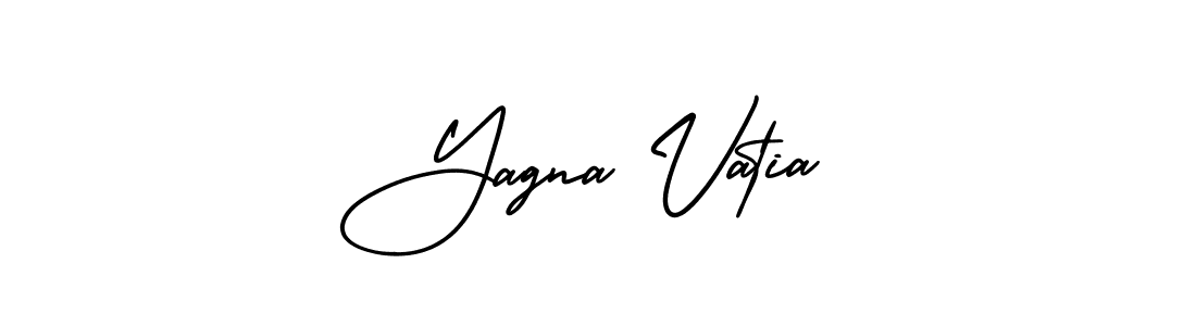 Check out images of Autograph of Yagna Vatia name. Actor Yagna Vatia Signature Style. AmerikaSignatureDemo-Regular is a professional sign style online. Yagna Vatia signature style 3 images and pictures png