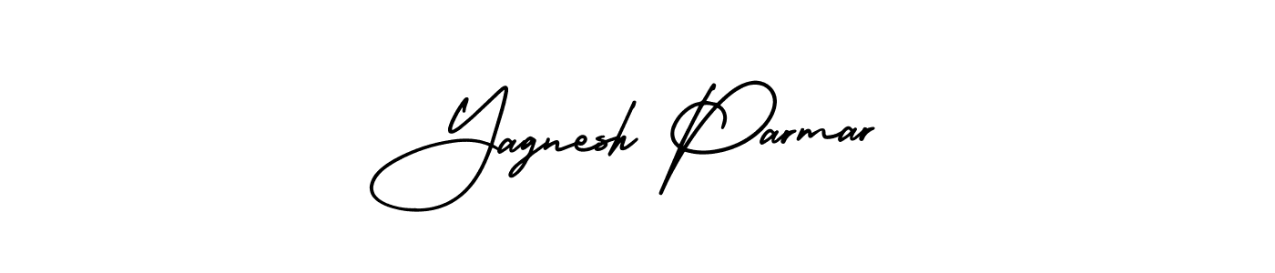 Use a signature maker to create a handwritten signature online. With this signature software, you can design (AmerikaSignatureDemo-Regular) your own signature for name Yagnesh Parmar. Yagnesh Parmar signature style 3 images and pictures png