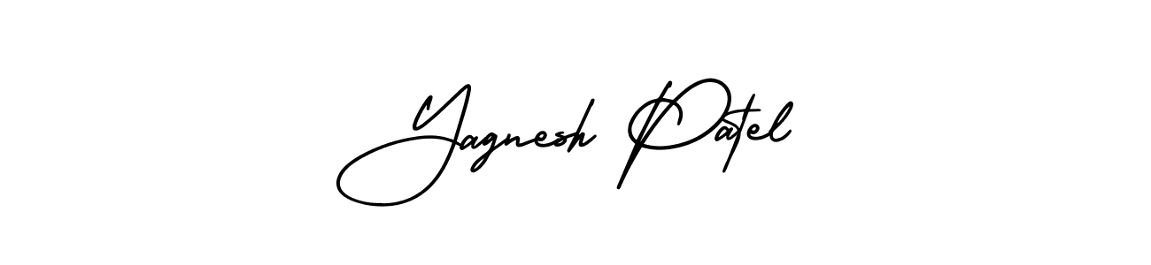 How to Draw Yagnesh Patel signature style? AmerikaSignatureDemo-Regular is a latest design signature styles for name Yagnesh Patel. Yagnesh Patel signature style 3 images and pictures png