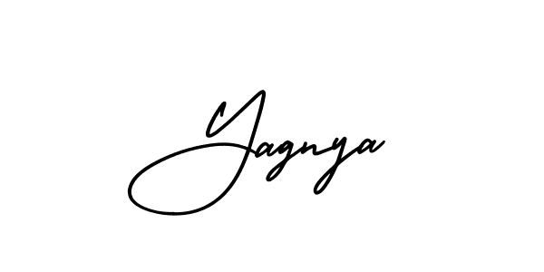 AmerikaSignatureDemo-Regular is a professional signature style that is perfect for those who want to add a touch of class to their signature. It is also a great choice for those who want to make their signature more unique. Get Yagnya name to fancy signature for free. Yagnya signature style 3 images and pictures png