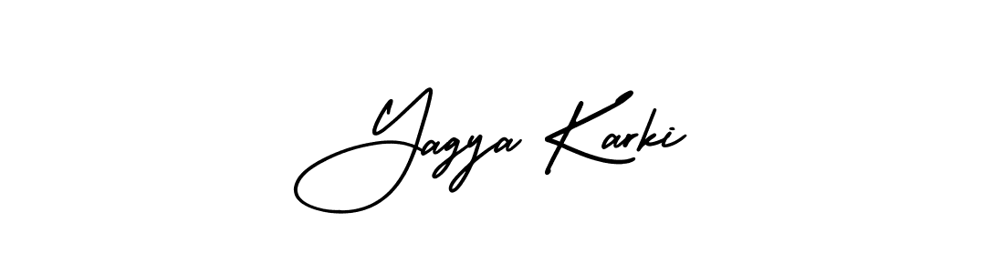 Make a beautiful signature design for name Yagya Karki. Use this online signature maker to create a handwritten signature for free. Yagya Karki signature style 3 images and pictures png