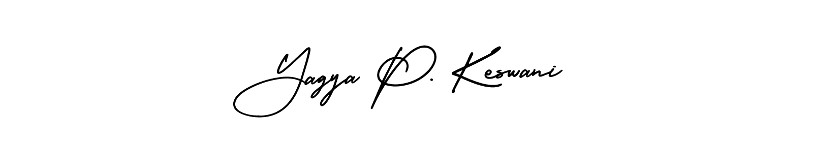 Once you've used our free online signature maker to create your best signature AmerikaSignatureDemo-Regular style, it's time to enjoy all of the benefits that Yagya P. Keswani name signing documents. Yagya P. Keswani signature style 3 images and pictures png