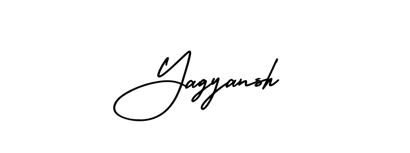 Make a beautiful signature design for name Yagyansh. Use this online signature maker to create a handwritten signature for free. Yagyansh signature style 3 images and pictures png