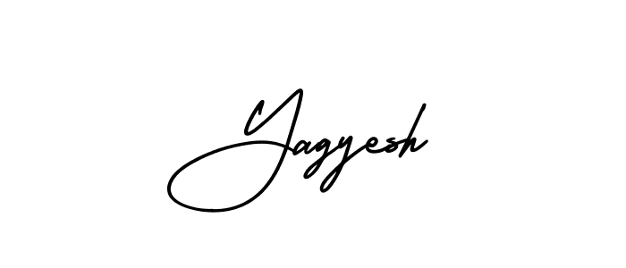 Create a beautiful signature design for name Yagyesh. With this signature (AmerikaSignatureDemo-Regular) fonts, you can make a handwritten signature for free. Yagyesh signature style 3 images and pictures png