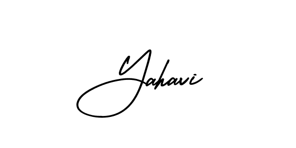 Similarly AmerikaSignatureDemo-Regular is the best handwritten signature design. Signature creator online .You can use it as an online autograph creator for name Yahavi. Yahavi signature style 3 images and pictures png