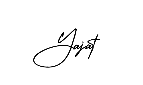 Design your own signature with our free online signature maker. With this signature software, you can create a handwritten (AmerikaSignatureDemo-Regular) signature for name Yajat. Yajat signature style 3 images and pictures png