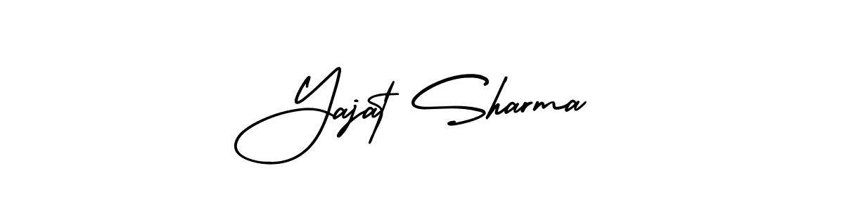 Best and Professional Signature Style for Yajat Sharma. AmerikaSignatureDemo-Regular Best Signature Style Collection. Yajat Sharma signature style 3 images and pictures png