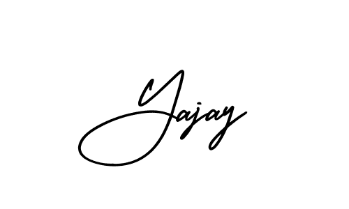 It looks lik you need a new signature style for name Yajay. Design unique handwritten (AmerikaSignatureDemo-Regular) signature with our free signature maker in just a few clicks. Yajay signature style 3 images and pictures png