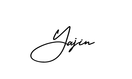AmerikaSignatureDemo-Regular is a professional signature style that is perfect for those who want to add a touch of class to their signature. It is also a great choice for those who want to make their signature more unique. Get Yajin name to fancy signature for free. Yajin signature style 3 images and pictures png