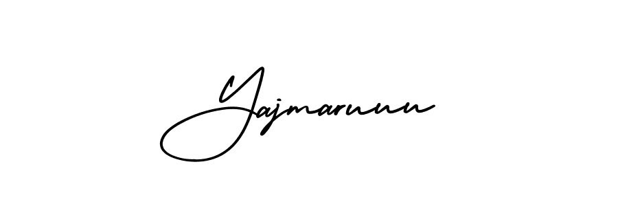 It looks lik you need a new signature style for name Yajmaruuu. Design unique handwritten (AmerikaSignatureDemo-Regular) signature with our free signature maker in just a few clicks. Yajmaruuu signature style 3 images and pictures png