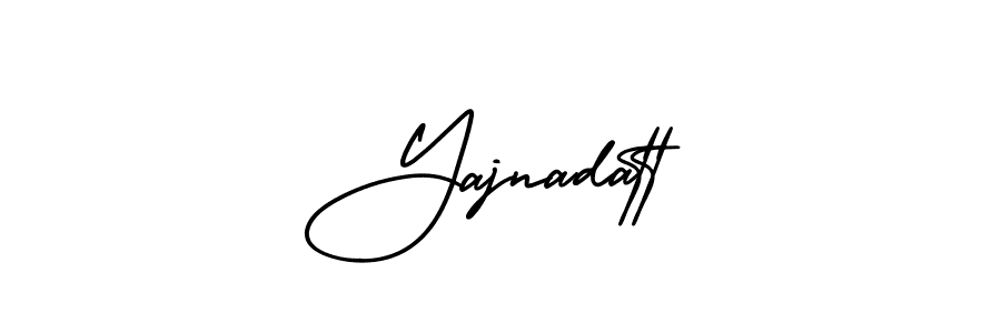 Also we have Yajnadatt name is the best signature style. Create professional handwritten signature collection using AmerikaSignatureDemo-Regular autograph style. Yajnadatt signature style 3 images and pictures png