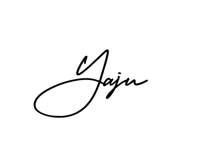 Create a beautiful signature design for name Yaju. With this signature (AmerikaSignatureDemo-Regular) fonts, you can make a handwritten signature for free. Yaju signature style 3 images and pictures png