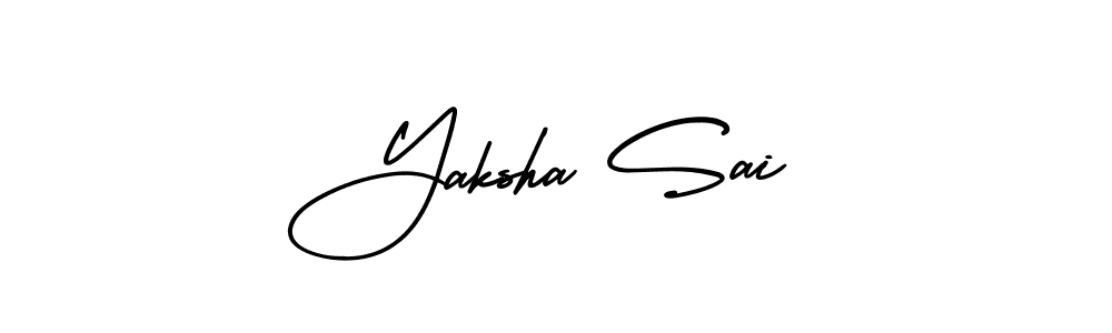 Create a beautiful signature design for name Yaksha Sai. With this signature (AmerikaSignatureDemo-Regular) fonts, you can make a handwritten signature for free. Yaksha Sai signature style 3 images and pictures png