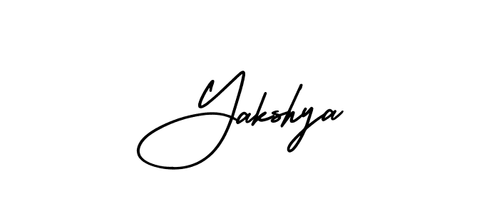 It looks lik you need a new signature style for name Yakshya. Design unique handwritten (AmerikaSignatureDemo-Regular) signature with our free signature maker in just a few clicks. Yakshya signature style 3 images and pictures png