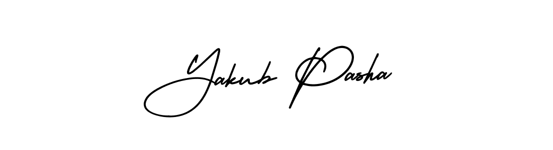 It looks lik you need a new signature style for name Yakub Pasha. Design unique handwritten (AmerikaSignatureDemo-Regular) signature with our free signature maker in just a few clicks. Yakub Pasha signature style 3 images and pictures png