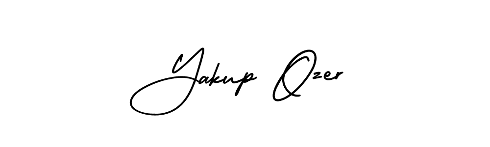 How to make Yakup Ozer signature? AmerikaSignatureDemo-Regular is a professional autograph style. Create handwritten signature for Yakup Ozer name. Yakup Ozer signature style 3 images and pictures png
